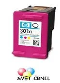 Obnovljena barvna kartuša za HP 301 XL za 330 strani (CH564EE), CH564EE,hp 301,hp301,HP Deskjet 1000